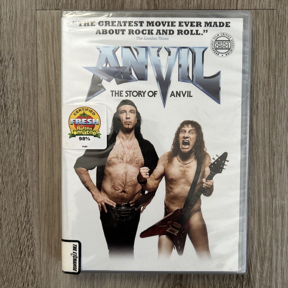 Anvil: The Story of Anvil DVD Heavy Metal Rock Documentary Movie New Sealed